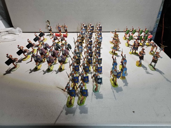 ELASTOLIN ROMAN SOLDIER FIGURES