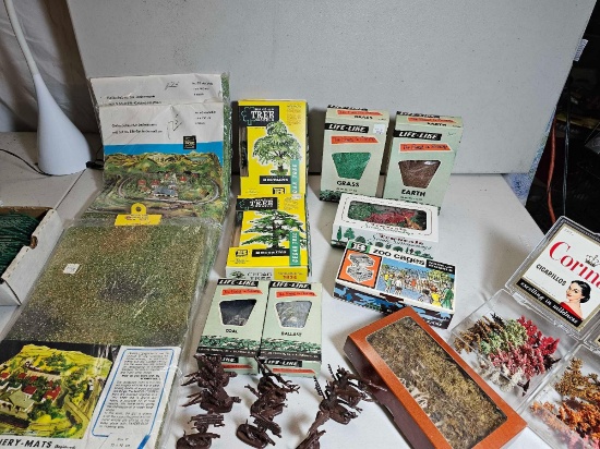 LIFELIKE ACCESSORIES - LANDSCAPING - BUILDING MATERIALS - TREES