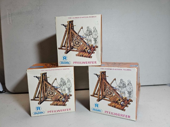 ELASTOLIN PFEILWETFER - CATAPULT OF ARROWS