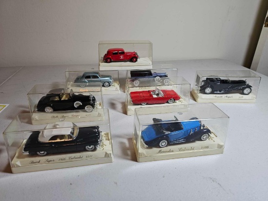 8 SOLIDO SUPER CAR MODELS