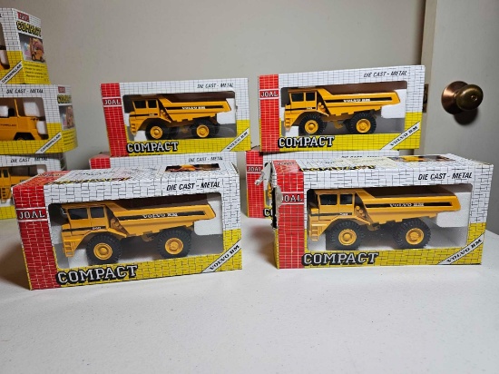 4 JOAL COMPACT DIE CAST METAL TRUCKS