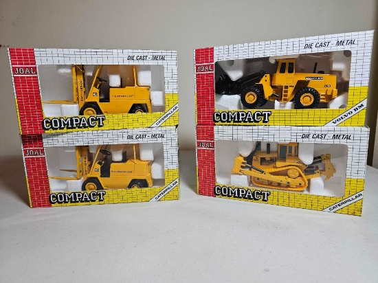 4 JOAL COMPACT DIE CAST METAL MODELS