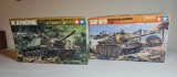 TAMIYA WEST GERMAN AND RUSSIAN TANK MODELS