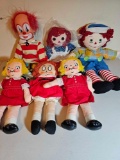 RAGGEDY ANN AND ANDY - CAMPBELL KIDS DOLLS