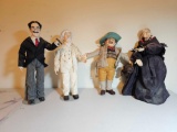 GROUP LOT OF 4 COLLECTIBLE DOLLS