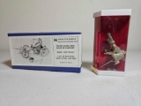 2 FRENCH MINATURE METAL PAINTABLE MODELS