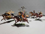 7 ELASTOLIN MOUNTED MONGOLS