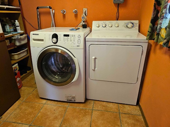 WASHER AND DRYER