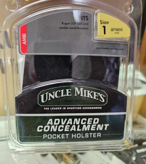UNCLE MIKES ADVANCED CONCEALMENT POCKET HOLSTER HOLSTERS