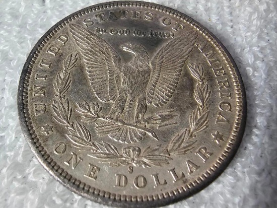 FOUR SILVER DOLLARS