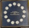 13 STERLING SILVER BICENTENNIAL MEDALS