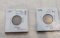 1885 AND 1886 5 CENT LIBERTY NICKELS