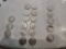 21 KENNEDY HALF DOLLARS
