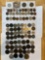 90 VARIOUS FOREIGN COINS