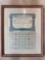 SHARE CERTIFICATE OF COMPAGNIE OCCIDENTALE DE MADAGASCAR