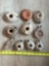 10 PRE COLUMBIAN OIL LAMPS