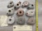 10 OLD EGYPTIAN OIL LAMPS