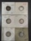 6 SEATED LIBERTY DIMES