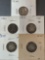 5 CAPPED BUST SILVER DIMES