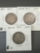 3 STANDING LIBERTY QUARTERS TYPE 1