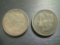 2 1878-S MORGAN SILVER DOLLARS
