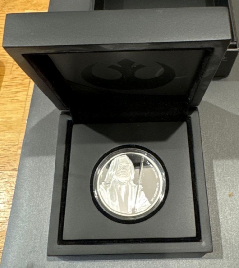 1 TROY OUNCE STAR WARS SILVER COIN