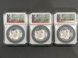2013 P ~ KOALA ~ HIGH RELIEF ~ PF70 ~ ULTRA CAMEO 3 SILVER KOALA COINS