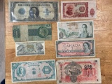 PAPER CURRENCY - VARIOUS COUNTRIES