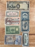 PAPER CURRENCY - VARIOUS COUNTRIES