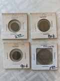 34 FOREIGN COINS