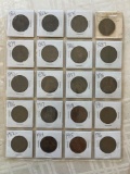 49 ENGLISH PENNIES