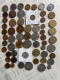 SMALL GROUP OF FOREIGN COINS