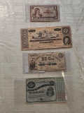 4 U.S. CURRENCY - MILITARY AND STATE
