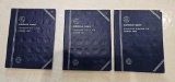 3 LINCOLN CENT BOOKS FROM 1941 TO 1974