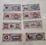 DISNEY BANK NOTES - MEXICO
