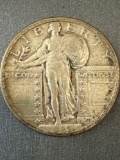1923-S STANDING LIBERTY QUARTER - RARE