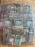 1940S FRANCE BANK NOTE AND JAPANESE PESOS
