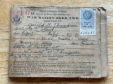 WORLD WAR II - RATION BOOK OF STAMPS
