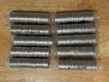 10 ROLLS OF NICKELS