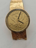 LUCIEN PICCARD COIN WATCH