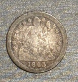 1843-O LIBERTY SEATED DIME
