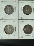 4 STANDING LIBERTY QUARTERS