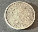 1875 SHIELD NICKEL