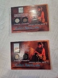2 NATIVE AMERICAN COIN SETS