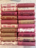 20 ROLLS OF PENNIES
