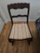 VICTORIAN STYLE MAHOGANY CHILDS ROCKING CHAIR