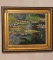 WATER LILLIES ON POND CANVAS PAINTING
