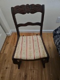 VICTORIAN STYLE MAHOGANY CHILDS ROCKING CHAIR