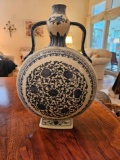 LARGE CHINESE PORCELAIN MOONFLASK
