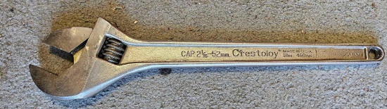 2.1/16 -52mm CRESTOLOY CRESCENT WRENCH